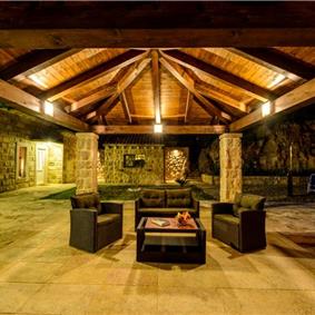 2 bedroom villa with pool and mountain views near Orašac, sleeps 4